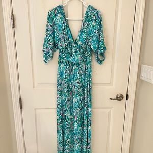 NWT Lilly Pulitzer Maxi dress Emerald Isle